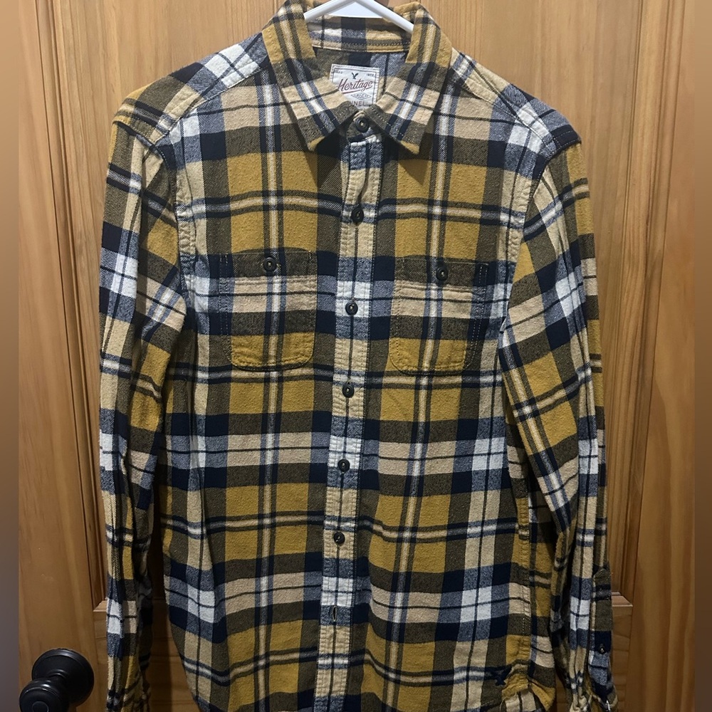 American Eagle Plaid Flannel